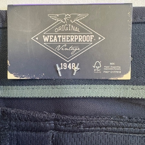 Weatherproof Vintage 30x30 Men's Hybrid Tech Pants, Blue NWT - Picture 7 of 16